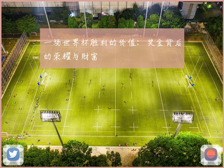 一场世界杯胜利的价值:奖金背后的荣耀与财富