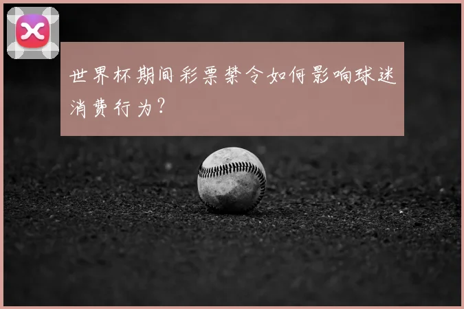 世界杯期间彩票禁令如何影响球迷消费行为?